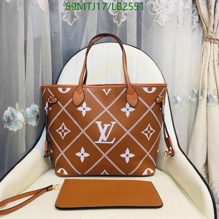 LV Bags-(4A)-Neverfull-,Code: LB2551,$ 116USD
