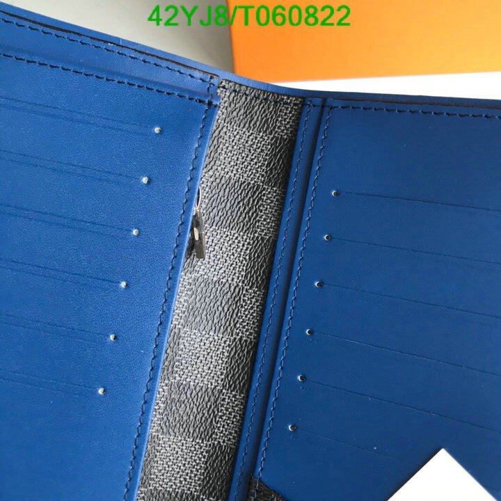 LV Bags-(4A)-Wallet-,Code: T060822,$ 55USD