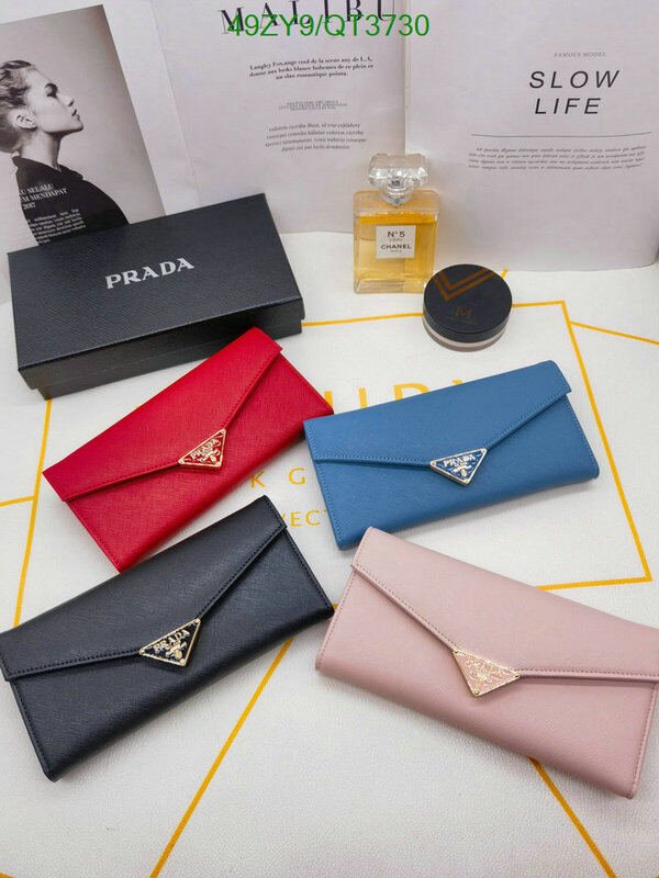 Prada Bag-(4A)-Wallet- Code: QT3730 $ 64USD