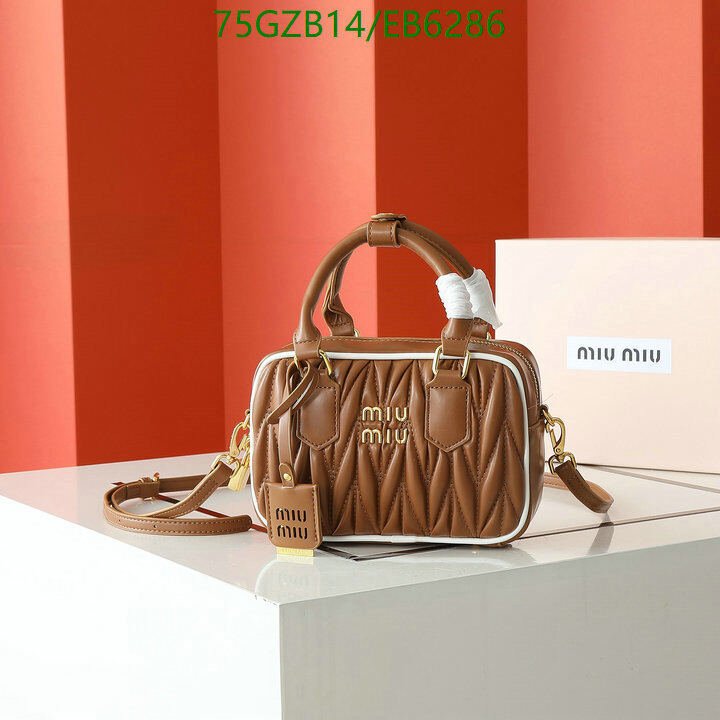 Miu Miu Bag-(4A)-Crossbody- Code: EB6286 $ 98USD