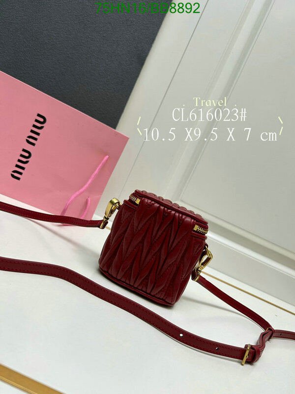 Miu Miu Bag-(4A)-Crossbody- Code: BB8892 $ 98USD