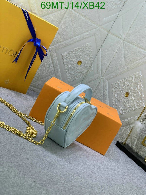 LV Bags-(4A)-Pochette MTis Bag-Twist-,Code: XB42,$ 90USD