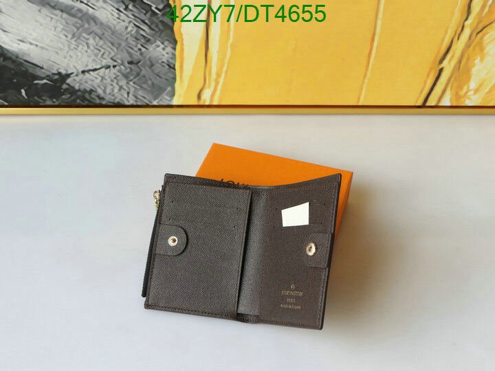 LV Bag-(4A)-Wallet- Code: DT4655 $ 55USD