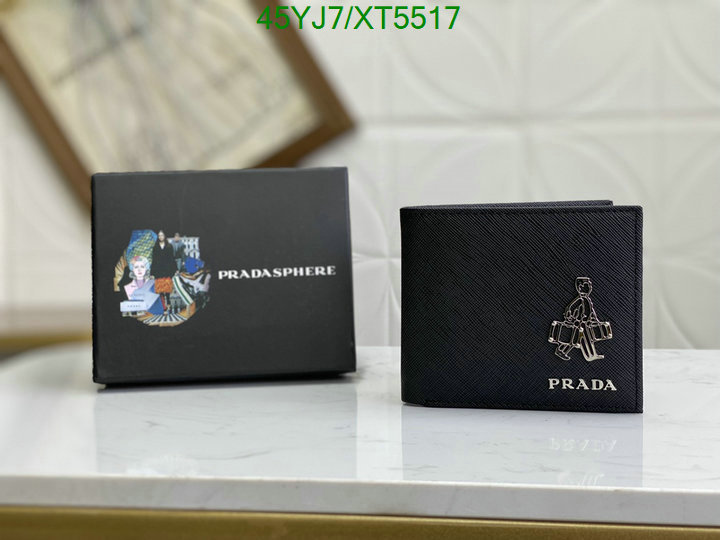 Prada Bag-(4A)-Wallet-,Code: XT5517,$ 59USD