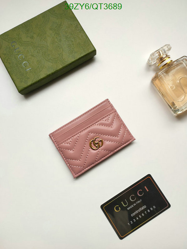 Gucci Bag-(4A)-Wallet- Code: QT3689 $ 51USD