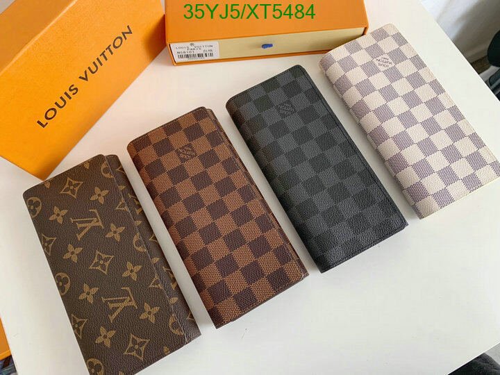 LV Bags-(4A)-Wallet-,Code: XT5484,$ 46USD
