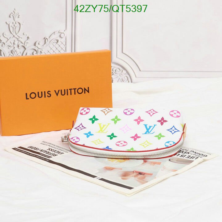 LV Bag-(4A)-Wallet- Code: QT5397 $ 55USD