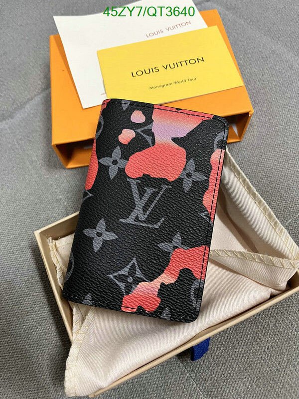 LV Bag-(4A)-Wallet- Code: QT3640 $ 59USD