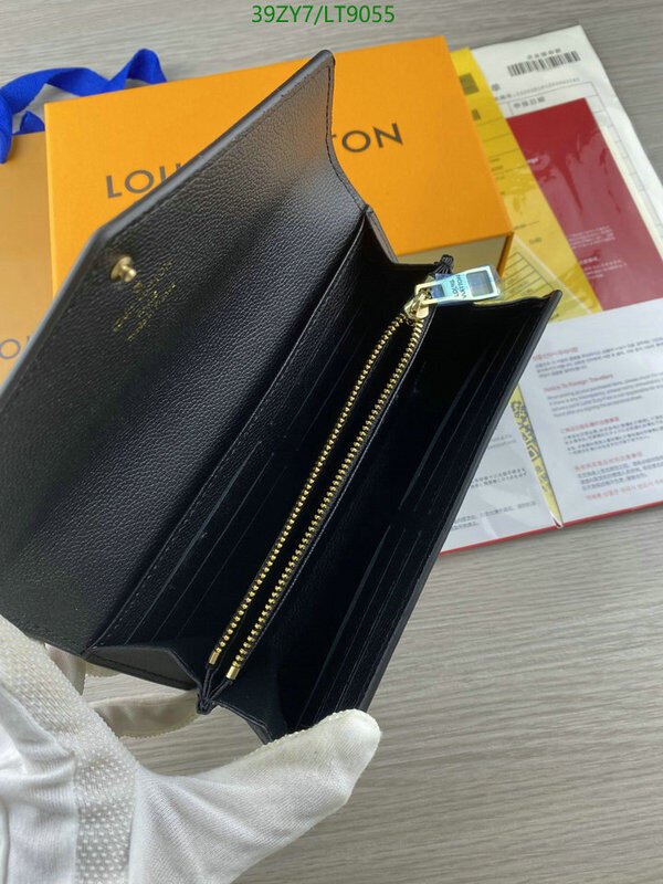 LV Bags-(4A)-Wallet-,Code: LT9055,$ 51USD