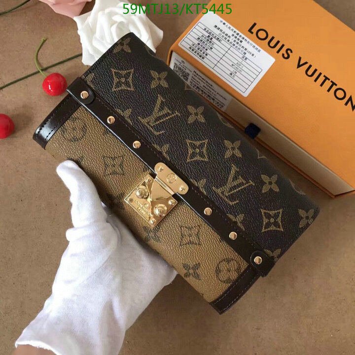 LV Bags-(4A)-Wallet-,Code: KT5445,$ 77USD