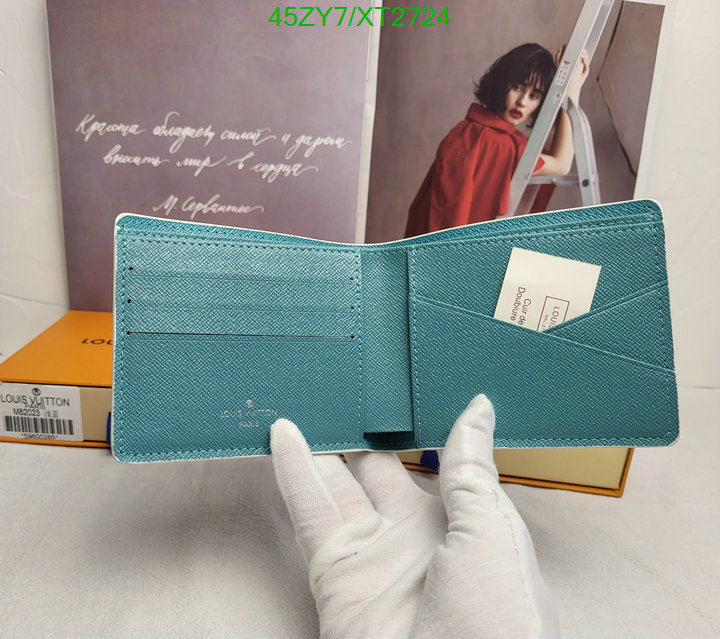 LV Bags-(4A)-Wallet-,Code: XT2724,$ 59USD