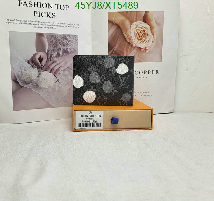 LV Bags-(4A)-Wallet-,Code: XT5489,$ 59USD