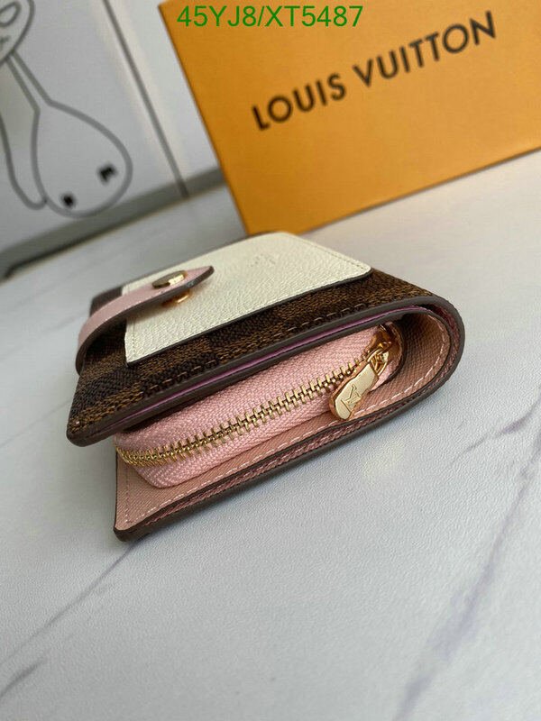 LV Bags-(4A)-Wallet-,Code: XT5487,$ 59USD