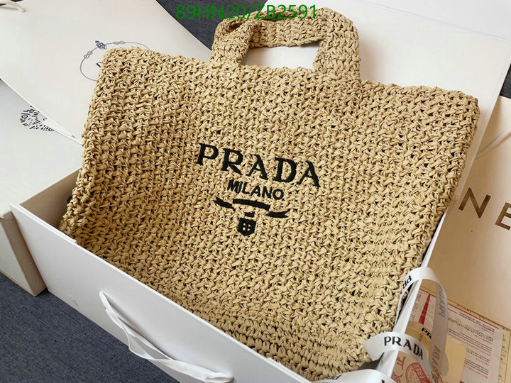 Prada Bag-(4A)-Handbag- Code: ZB2591 $ 116USD