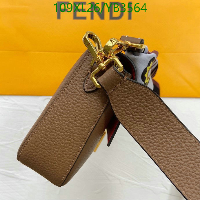 Fendi Bag-(4A)-Baguette-,Code: YB3564,$ 142USD