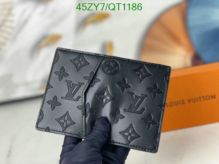 LV Bag-(4A)-Wallet- Code: QT1186 $ 59USD