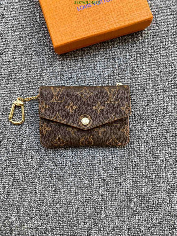 LV Bags-(4A)-Wallet-,Code: LT4873,$ 46USD