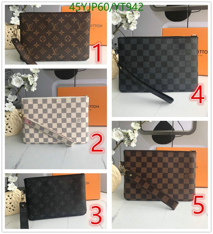 LV Bags-(4A)-Wallet-,Code: YT942,$ 59USD