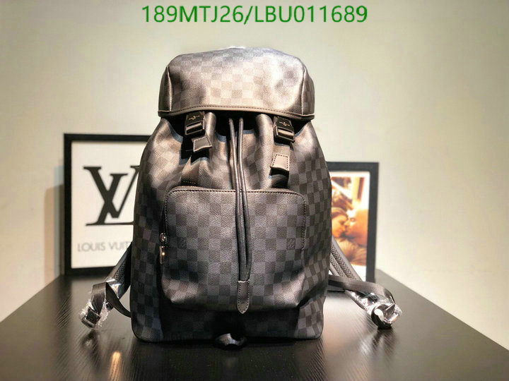LV Bags-(4A)-Backpack-,Code: LBU011689,$ 246USD