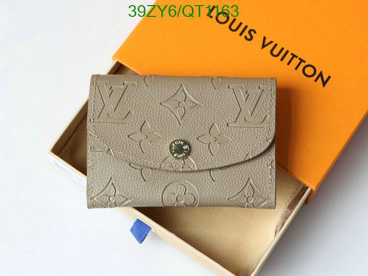 LV Bag-(4A)-Wallet- Code: QT1163 $ 51USD