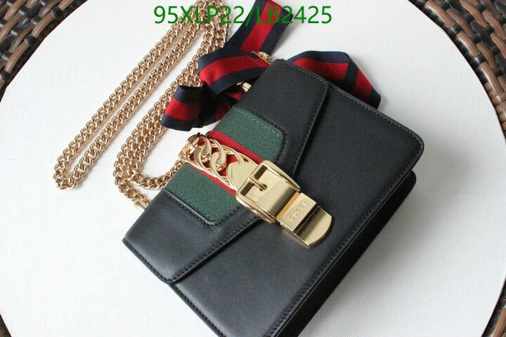 Gucci Bag-(4A)-Diagonal-,Code: LB2425,$ 124USD