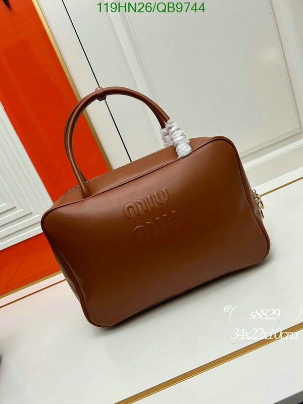Miu Miu Bag-(4A)-Handbag- Code: QB9744 $ 155USD