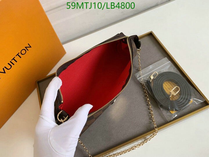 LV Bags-(4A)-Pochette MTis Bag-Twist-,Code: LB4800,$ 77USD