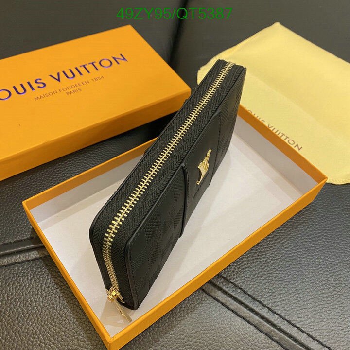 LV Bag-(4A)-Wallet- Code: QT5387 $ 64USD