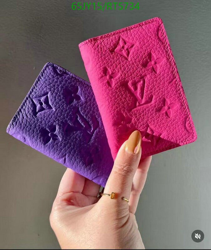 LV Bag-(4A)-Wallet- Code: RT5734 $ 85USD