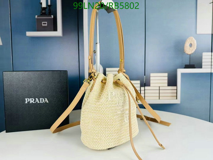 Prada Bag-(4A)-Bucket Bag- Code: RB5802 $ 129USD