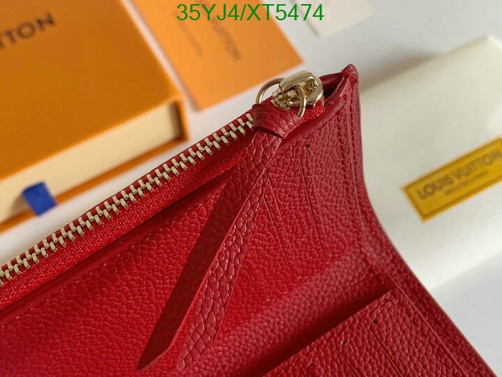 LV Bags-(4A)-Wallet-,Code: XT5474,$ 46USD