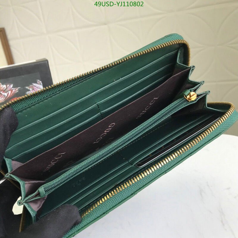 Gucci Bag-(4A)-Wallet-,Code: YJ110802,$ 64USD