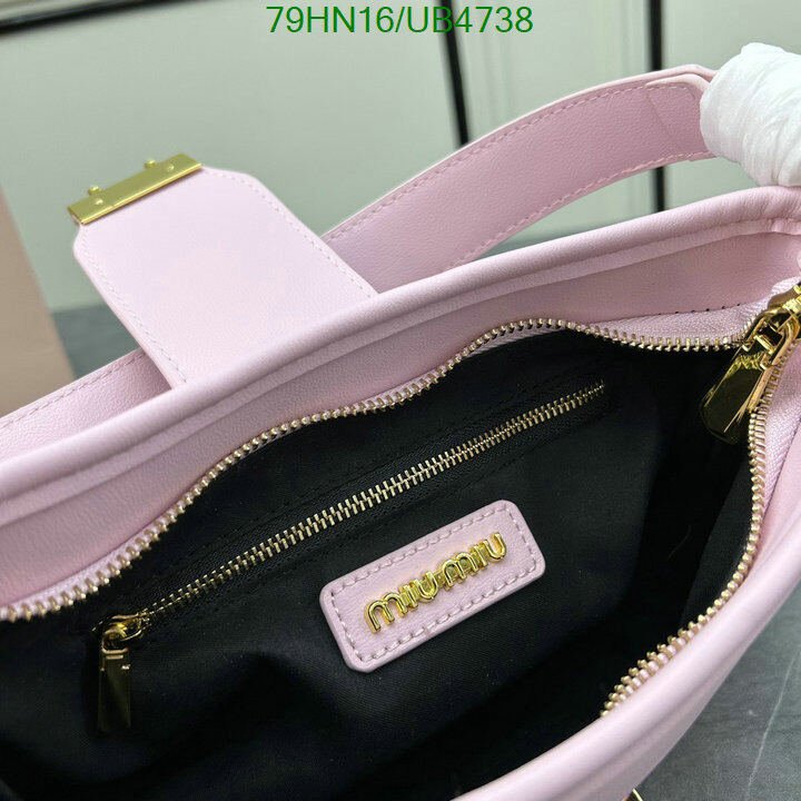 Miu Miu Bag-(4A)-Handbag- Code: UB4738 $ 103USD
