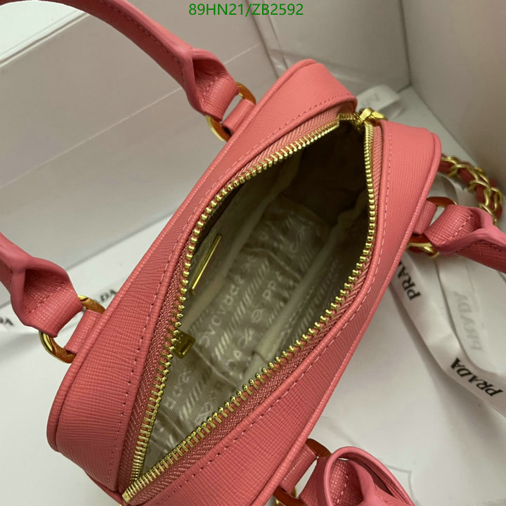 Prada Bag-(4A)-Diagonal-,Code: ZB2592,$ 116USD