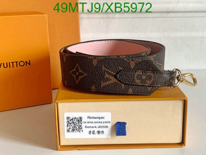 LV Bags-(4A)-Shoulder Strap-,Code: XB5972,$ 64USD