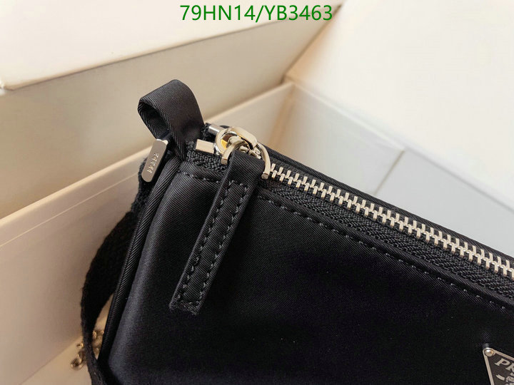Prada Bag-(4A)-Diagonal- Code: YB3463 $ 103USD