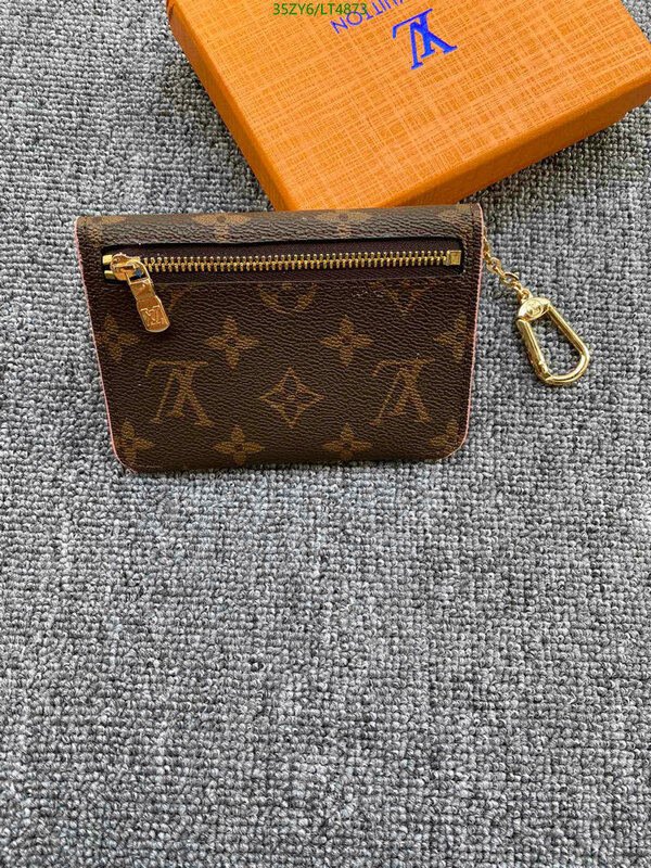 LV Bags-(4A)-Wallet-,Code: LT4873,$ 46USD