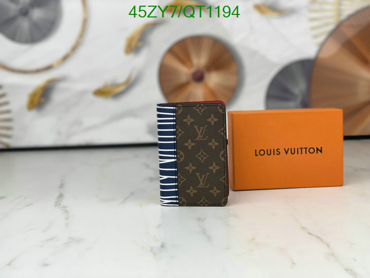 LV Bag-(4A)-Wallet- Code: QT1194 $ 59USD