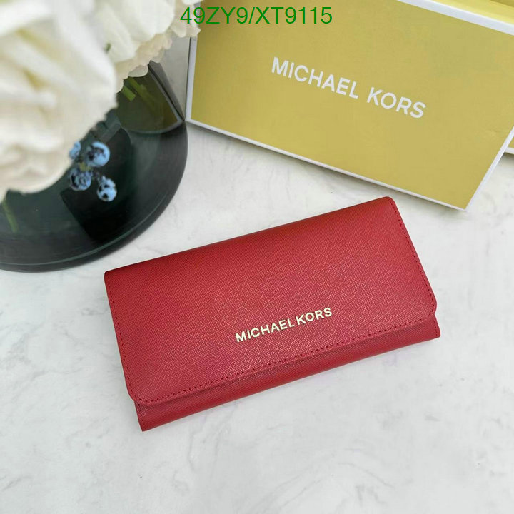 Michael Kors Bag-(4A)-Wallet- Code: XT9115 $ 64USD