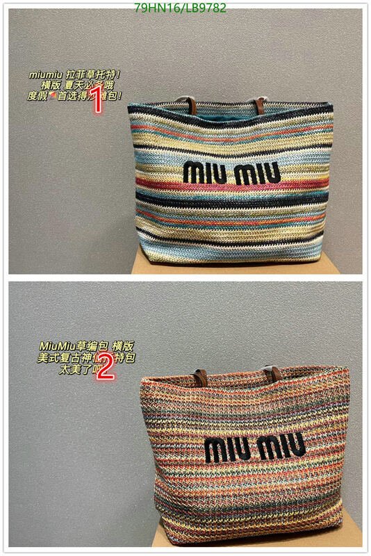 Miu Miu Bag-(4A)-Handbag-,Code: LB9782,$ 103USD