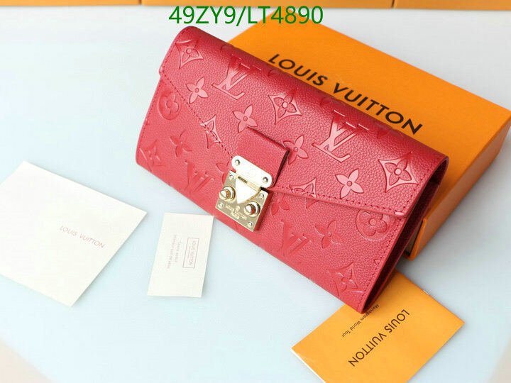 LV Bags-(4A)-Wallet-,Code: LT4890,$ 64USD