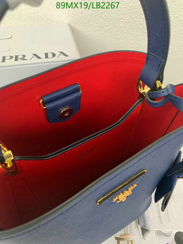 Prada Bag-(4A)-Diagonal-,Code: LB2267,$ 116USD