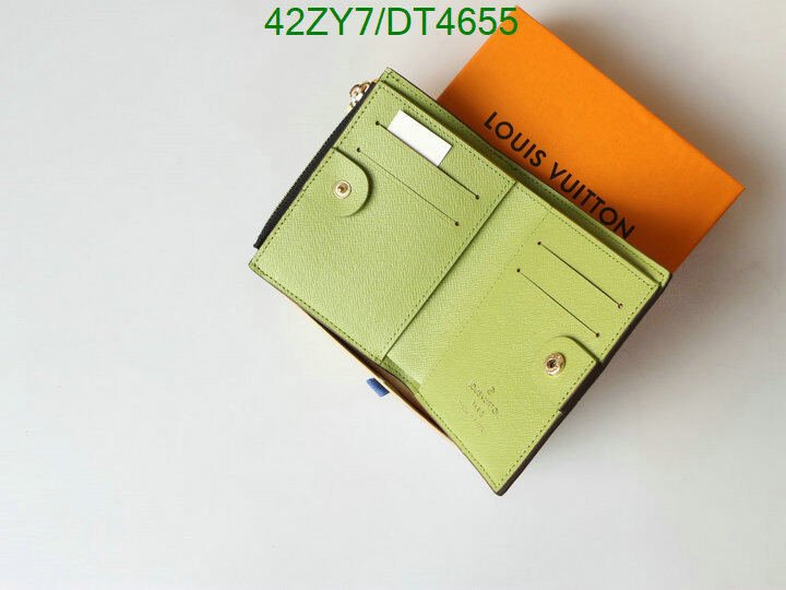 LV Bag-(4A)-Wallet- Code: DT4655 $ 55USD