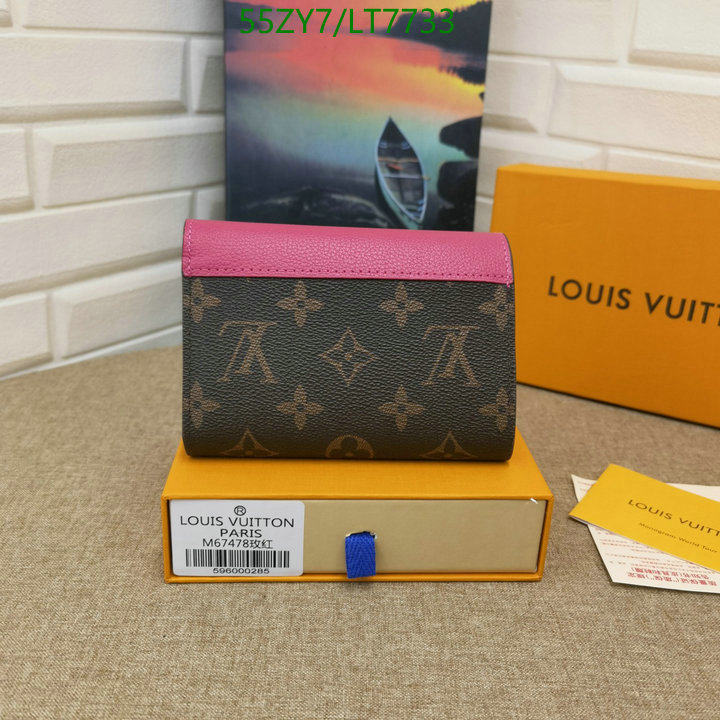 LV Bags-(4A)-Wallet-,Code: LT7733,$ 72USD
