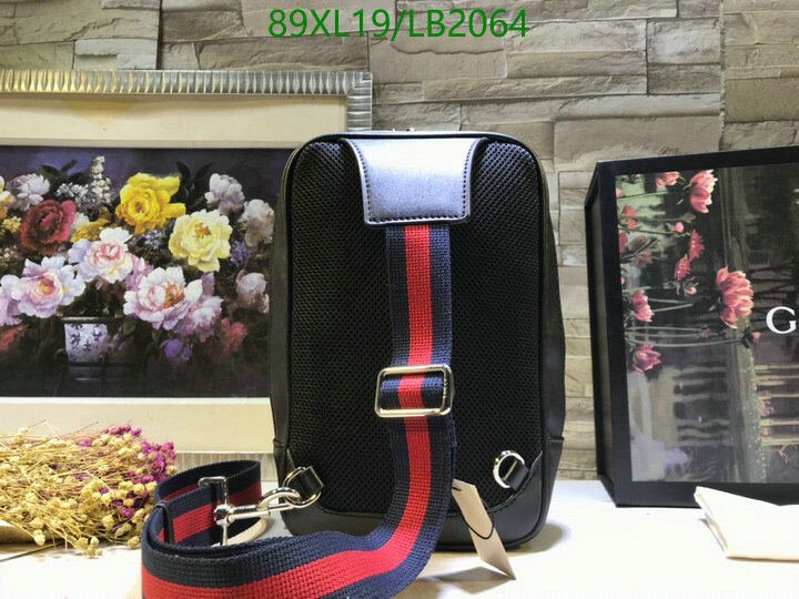 Gucci Bag-(4A)-Diagonal-,Code: LB2064,$ 116USD