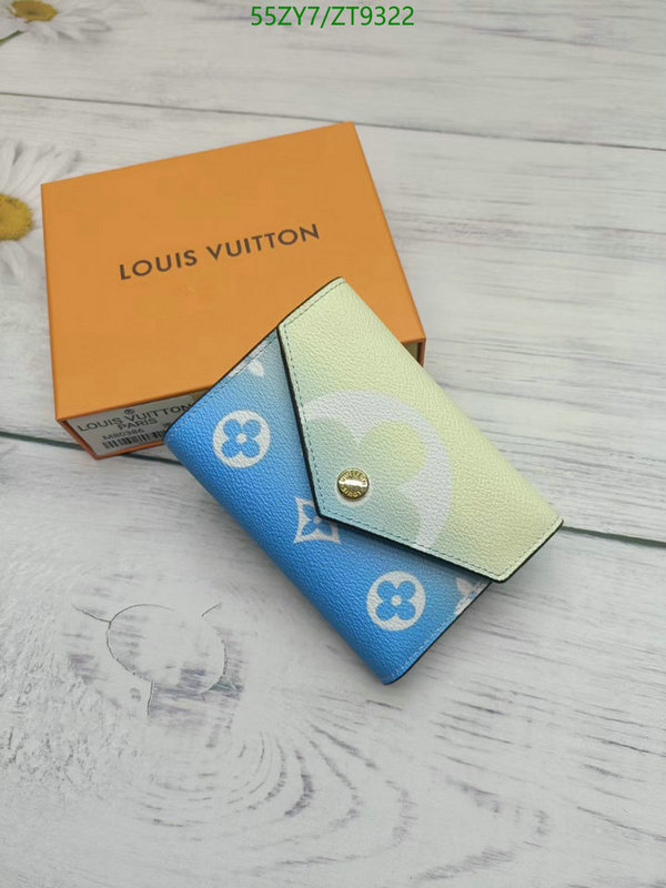 LV Bags-(4A)-Wallet-,Code: ZT9322,$ 72USD