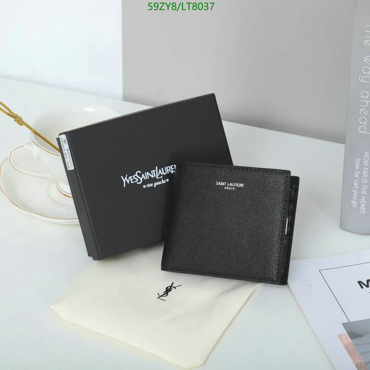 YSL Bag-(4A)-Wallet-,Code: LT8037,$ 77USD