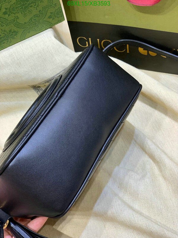 Gucci Bag-(4A)-Diagonal-,Code: XB3593,$ 90USD