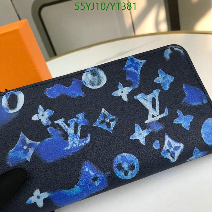 LV Bags-(4A)-Wallet-,Code: YT381,$ 72USD