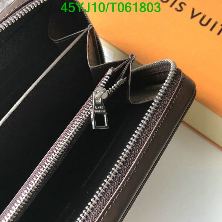 LV Bags-(4A)-Wallet-,Code: T061803,$ 59USD
